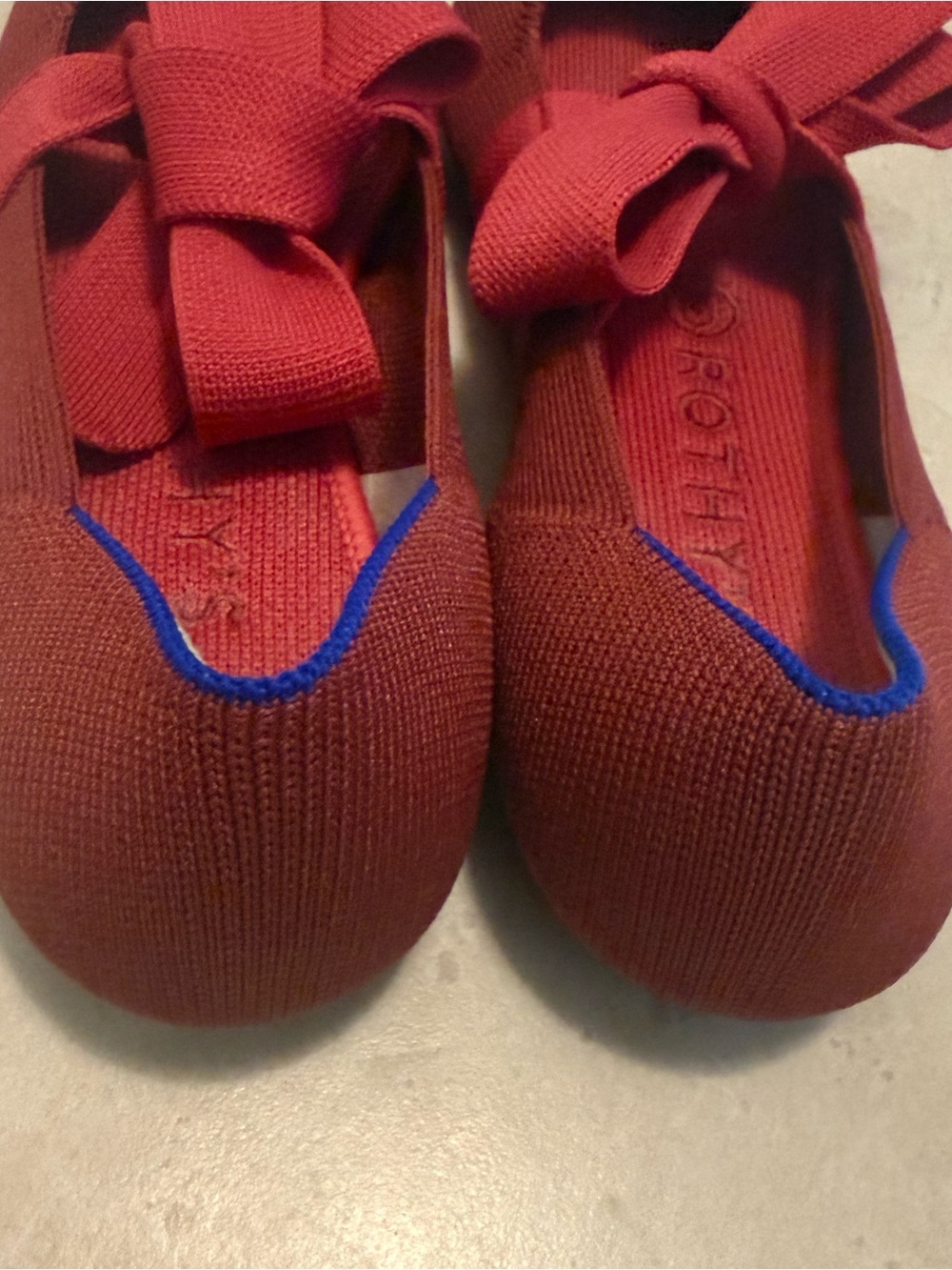 Rothy's Bow Point Flat in Cinnamon - Picture 11 of 11
